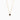 Sapphire Bezel Pendant Necklace