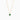 Emerald Bezel Pendant